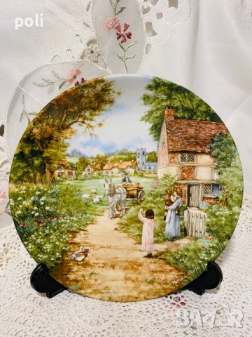 порцеланова чиния за стена 