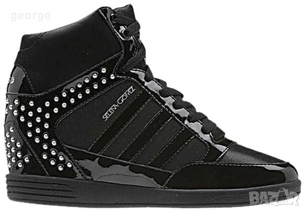 Маратонки Adidas Selena Gomez Wmns BB Neo Wedge Black - 37.5 номер, снимка 2 - Маратонки - 52249012