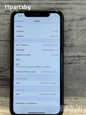 Apple iPhone XR 64GB – Black – 91% Battery Health, снимка 8 - Apple iPhone - 56163067