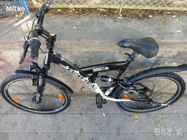 26 цола алуминиев велосипед с 21 скорости усилени капли амортисьори предни и задни , снимка 10 - Велосипеди - 51692693