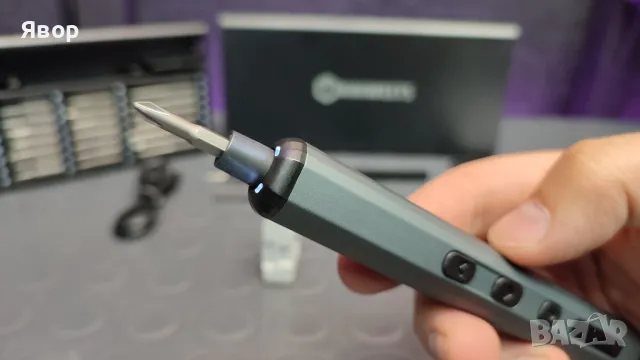 Електрическа супер прецизна отвертка за фина механика, снимка 3 - Друга електроника - 47509296