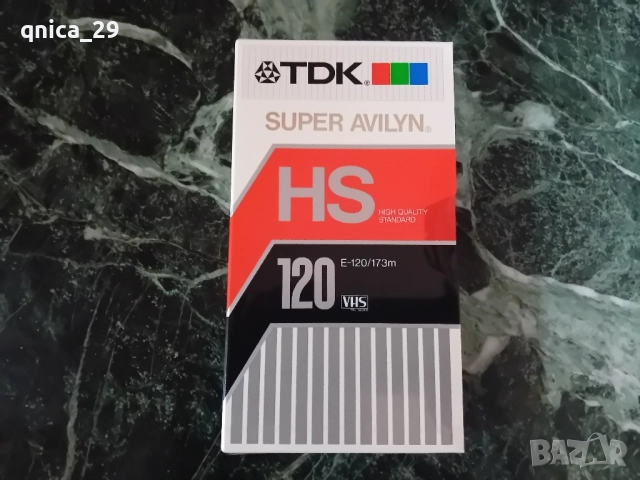 TDK HS-120 VHS видео касета