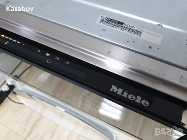 Miele Подгряващо Чекмедже без Дръжка за Вграждане в Кухня 14 cm, снимка 4 - Печки, фурни - 54103817