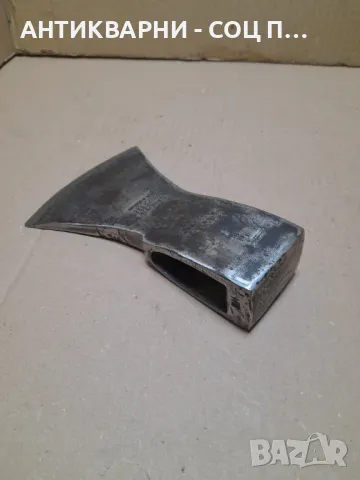 Стара Немска Брадва Топор 1кг. Номер 8., снимка 3 - Антикварни и старинни предмети - 48299981
