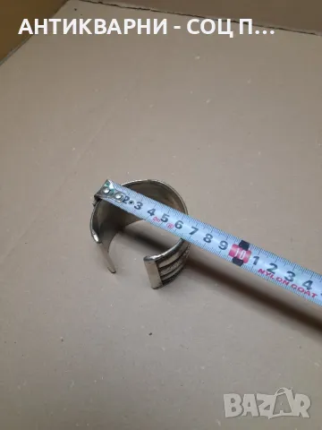 Стара Посребрена Гривна., снимка 6 - Антикварни и старинни предмети - 48021142