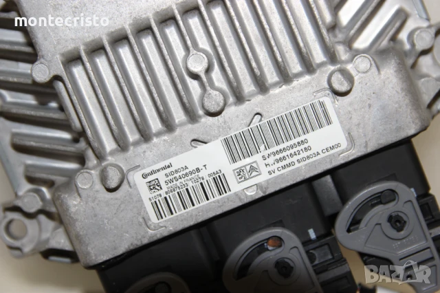Моторен компютър Citroen C4 Picasso (2006-2014г.) 5WS40690B-T / 5WS40690BT / SID803A / SW9666095880, снимка 2 - Части - 50650439