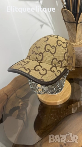 шапка с козирка Gucci , снимка 2 - Шапки - 52260387
