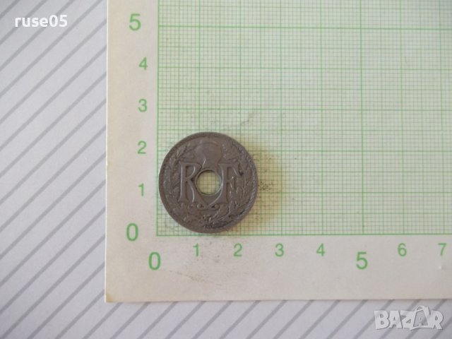 Монета "25 CMES / сантима / - Франция - 1925 г.", снимка 2 - Нумизматика и бонистика - 42145460
