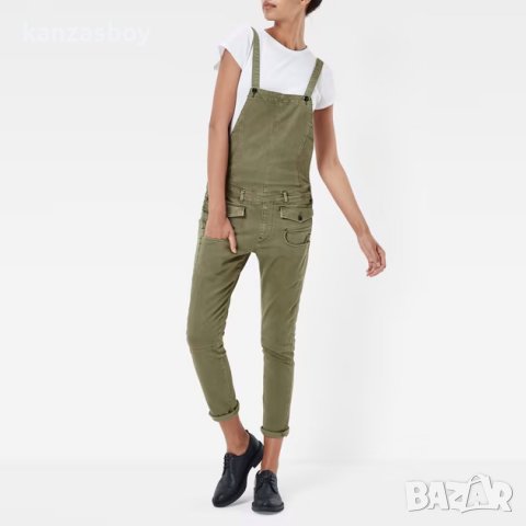 g-star army radar slim overall wmn - страхотен дамски гащеризон КАТО НОВ, снимка 2 - Гащеризони - 36584285