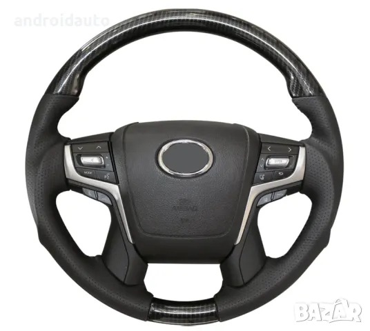 Toyota Custom Спортен Волан – Персонализиран Дизайн!, снимка 2 - Аксесоари и консумативи - 49032047