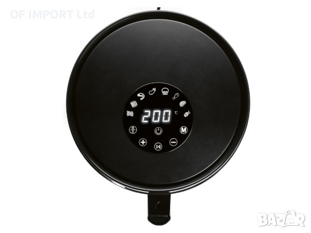 Дигитален Фритюрник на Горещ Въздух SILVERCREST 2.2L 1400W, снимка 5 - Фритюрници - 42175977