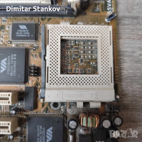 Дънна платка сокет 7 socket 7, снимка 3 - Дънни платки - 56200697