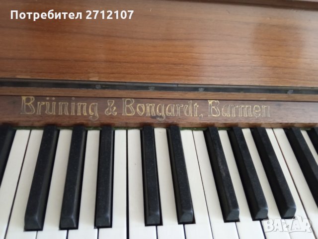 Старо немско пиано, снимка 2 - Други - 33705018