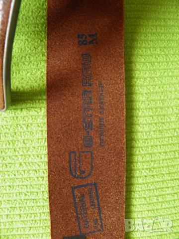 G-star оригинален колан от естествена кожа М, снимка 8 - Колани - 54332282