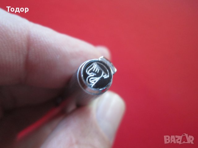 Писалка Pelikan писец перо бяло злато , снимка 4 - Колекции - 29758269