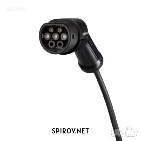 Зарядно устройство за електромобил Type 2 16A OSRAM BATTERYcharge 7PIN, снимка 2 - Части - 55716012