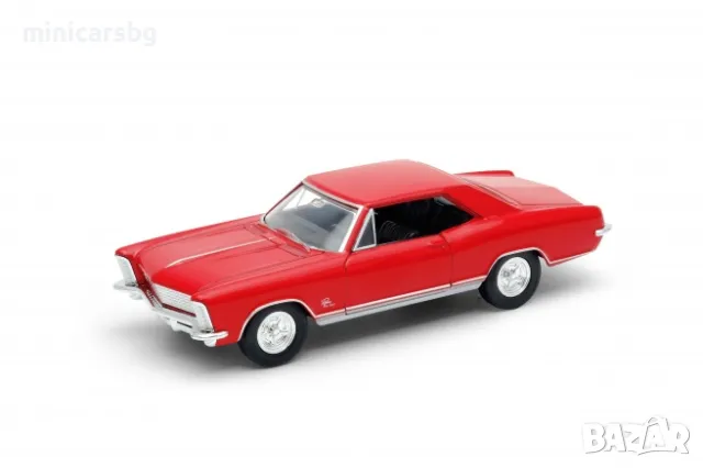 Метални коли 1965 Buick Riviera Gran Sport 1:34 метален модел (Diecast)1:34
