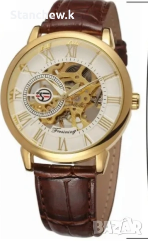 Мъжки механичен часовник с автоматичен механизъм