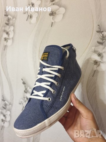 дънкови кецове G-STAR номер 43, снимка 2 - Кецове - 42421278