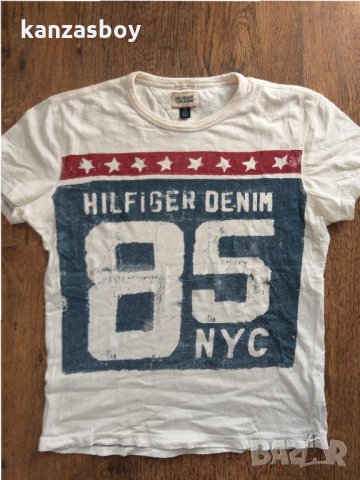 tommy hilfiger - страхотна мъжка тениска, снимка 5 - Тениски - 33709907