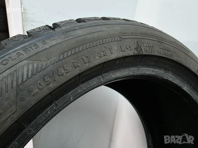 4бр зимни гуми 205/45/17 BARUM L05188 , снимка 6 - Гуми и джанти - 53882663