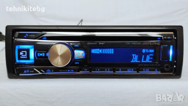 ⭐⭐⭐ ALPINE CDE-196DAB ⭐⭐⭐ - Жесток авто CD плеър с Bluetooth (Блутуут), USB, DAB+, снимка 10 - Аудиосистеми - 54302083