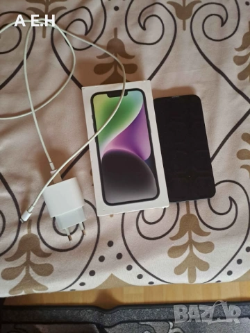  Apple iPhone 14, 128GB, Батерия 88%, Midnight Blue, Отлично състояние