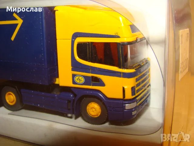 WIKING H0 1/87 SCANIA ТИР КАМИОН МОДЕЛ КОЛИЧКА КОЛИЧКА, снимка 2 - Колекции - 48285350