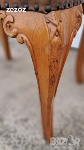 Стол и табуретка масив, снимка 7 - Столове - 52213332