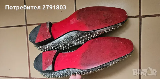 Christian Louboutin мъжки мокасини, снимка 3 - Мокасини - 47471071