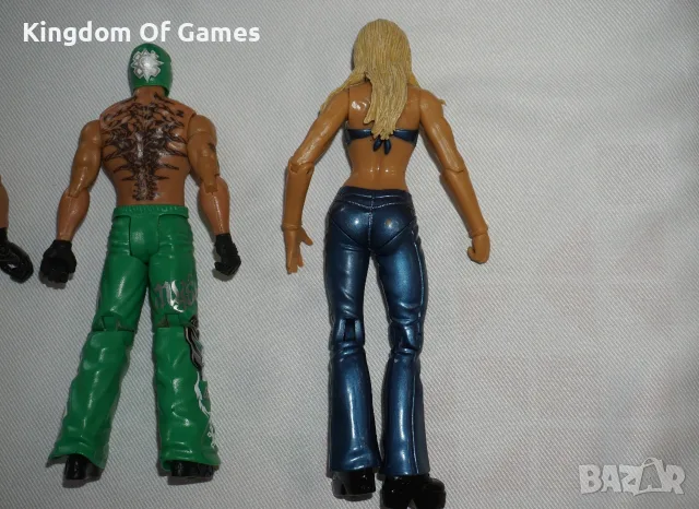 Кеч Фигури Torrie Wilson/Triple H/Matt Hardy/Edge/Sandman/Ric Flair/Chris Jericho/John Morrison, снимка 15 - Колекции - 54310666