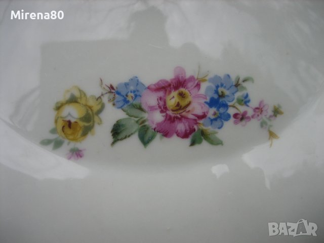 Стар български супник - Китка, снимка 2 - Сервизи - 37620970