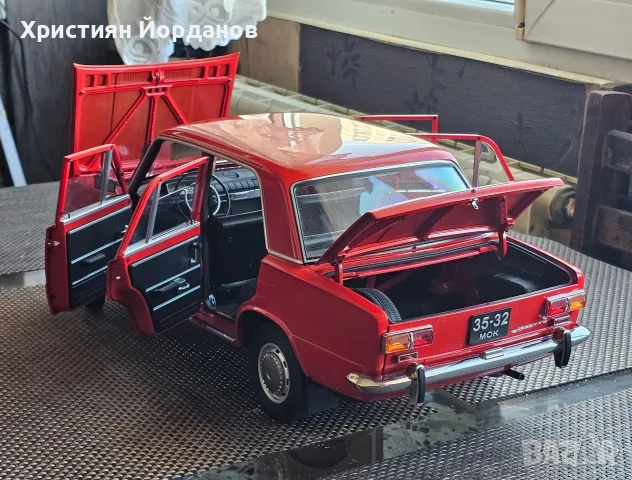 Лада жигули в мащав 1:8, снимка 2 - Колекции - 56273295