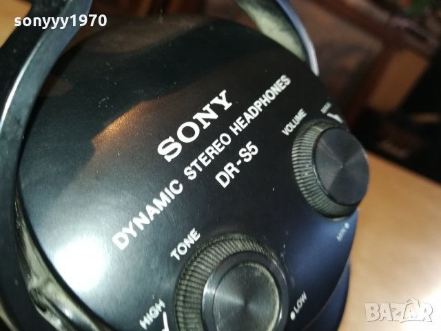 SONY DR-S5 HIFI HEADPHONES-ВНОС SWISS 2012211222, снимка 8 - Слушалки и портативни колонки - 35196650