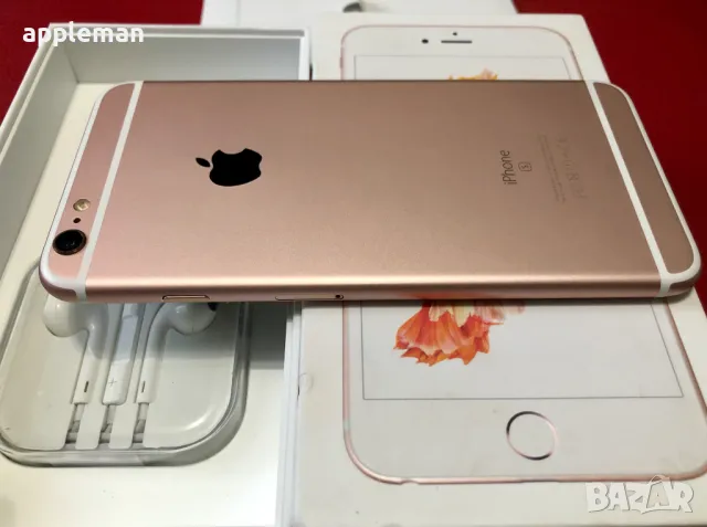 НОВ Apple iPhone 6s Plus 64Gb Rose Gold Фабрично отключен, снимка 5 - Apple iPhone - 48801306