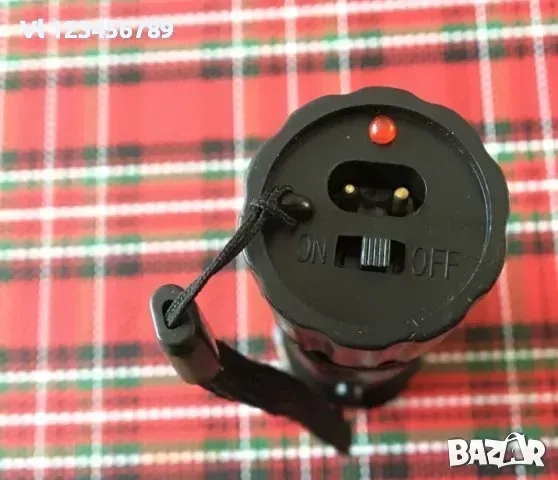 LED полицейски фенер с лазер и ЕЛЕКТРОШОК 288, снимка 5 - Газово оръжие - 51467242