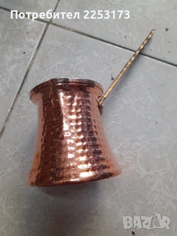 Ковано медно джезве,, снимка 2 - Антикварни и старинни предмети - 28441503