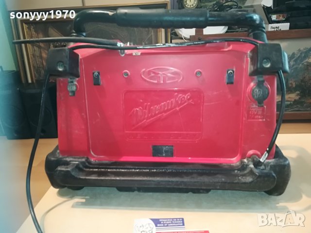 milwaukee-строително радио-внос англия, снимка 9 - Радиокасетофони, транзистори - 30068480