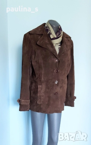 Три различни броя / Дамско яке от естествен велур , снимка 14 - Якета - 52128190