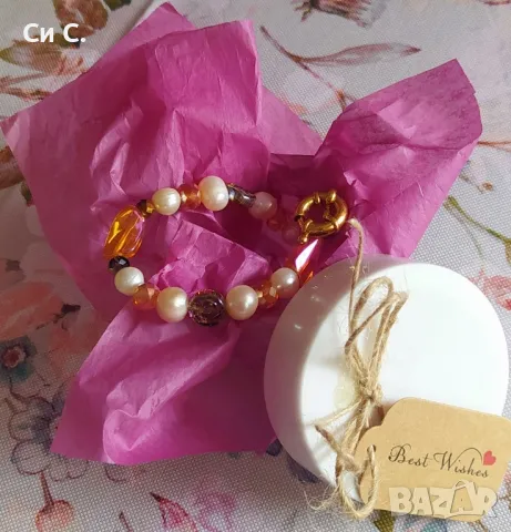 УНИКАТИ! 💯 Гривни с натурални перли 💯, снимка 8 - Гривни - 45385492