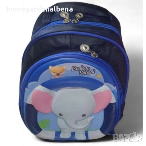 Детска водоустойчива раница с карикатура 35x31 см, за деца 2-5 години, различни мотиви, снимка 8 - Раници - 54143082