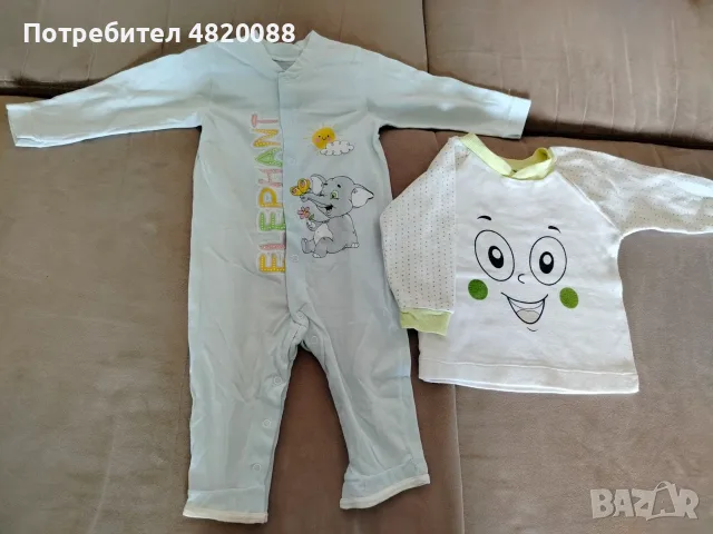 Бебешки дрехи 68-74 см. 27 части ПАКЕТНА цена, снимка 8 - Бебешки блузки - 55948157