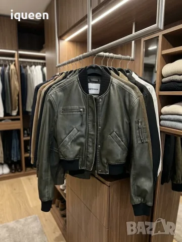 Кожено яке Bershka