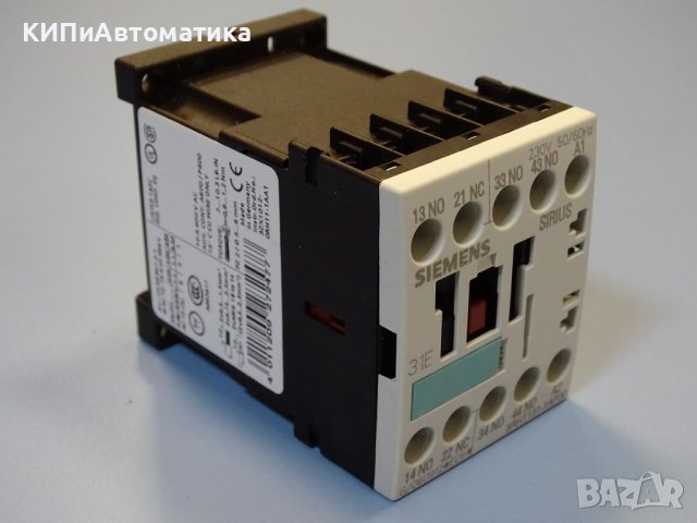 контактор Siemens 3RH1131-1APOO contactor auxiliar, снимка 2 - Резервни части за машини - 39383123