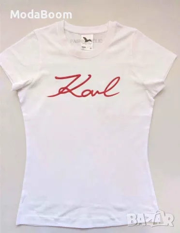 Karl Lagerfeld дамски тениски Два цвята 