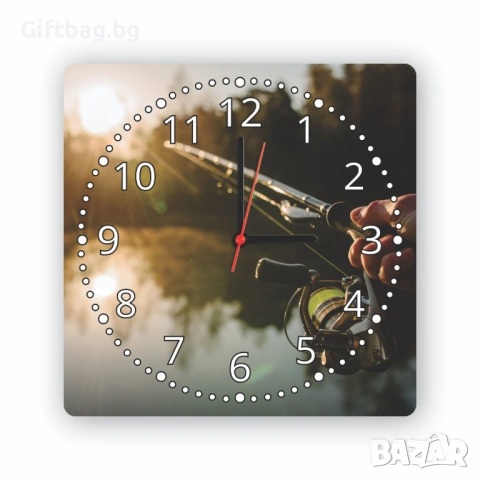 Стенен часовник „Риболов при изгрев“