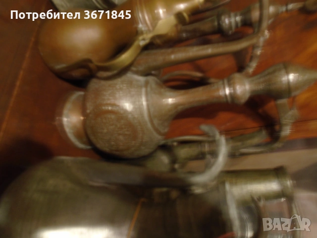 колекция от стари бакърени съдове, снимка 6 - Антикварни и старинни предмети - 53265513