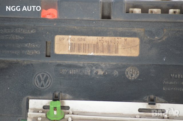 Табло Километраж 1H5919033M, 1H5 919 033 M SPEEDOMETER INSTRUMENT CLUSTER TACHOMETER, снимка 5 - Части - 39771588