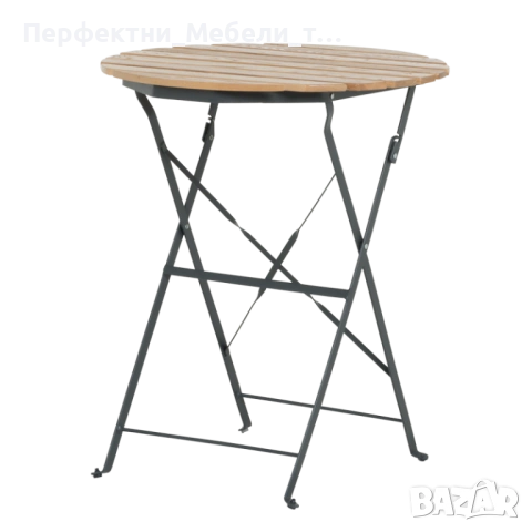 Сгъваем компактен модел маса за тясна тераса,балкон,градина,заведение,улично заведение/кафене, снимка 2 - Градински мебели, декорация  - 53286389