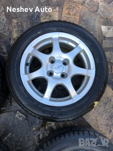 4бр. алуминиеви джанти от Оpel Corsa 4X100 15 цола., снимка 4 - Гуми и джанти - 53880167